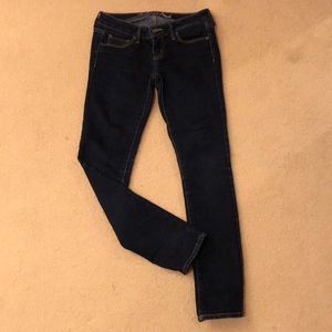 American eagle skinny dark wash jeans size 4short